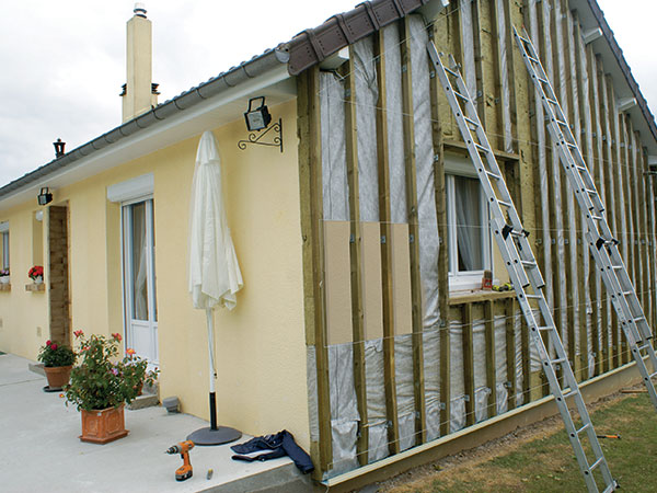 Isolation des Murs extérieur