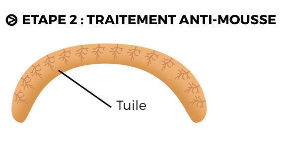 Traitement anti-mousse